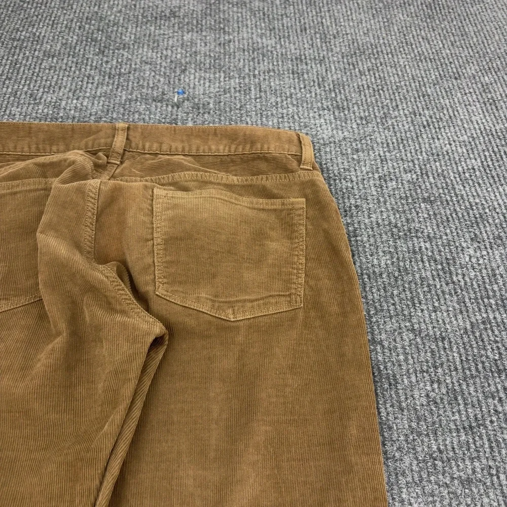 J Crew Pants Mens 33 Brown Cotton Corduroy 484 Slim Casual Preppy